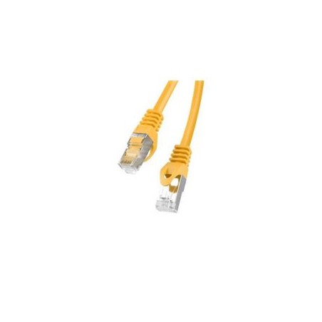 LANBERG Patch kabel cat6 FTP 15m žlutý Fluke Passed PCF610CC2000Y
