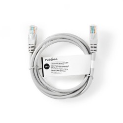 Nedis CCGL85230GY20 - Síťový kabel CAT6 U/UTP | RJ45 Zástrčka | RJ45 Zástrčka | 2.00 m | Kulatý | PVC | Šedá