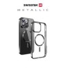 SWISSTEN POUZDRO CLEAR JELLY MagStick METALLIC PRO SAMSUNG S931B GALAXY S25 5G ČERNÉ