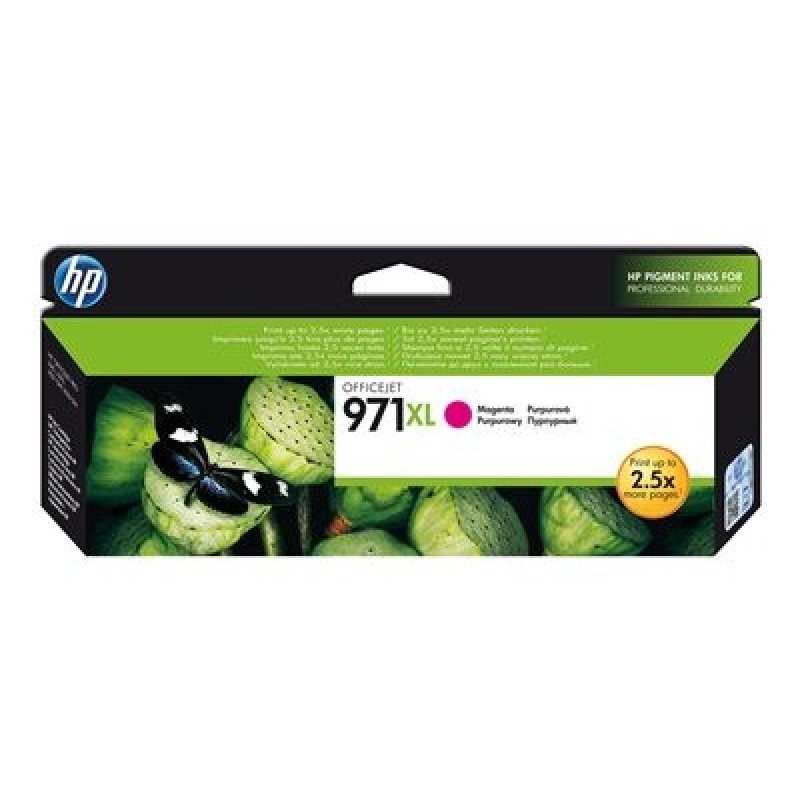 HP 971XL purpurová inkoustová kazeta, CN627AE