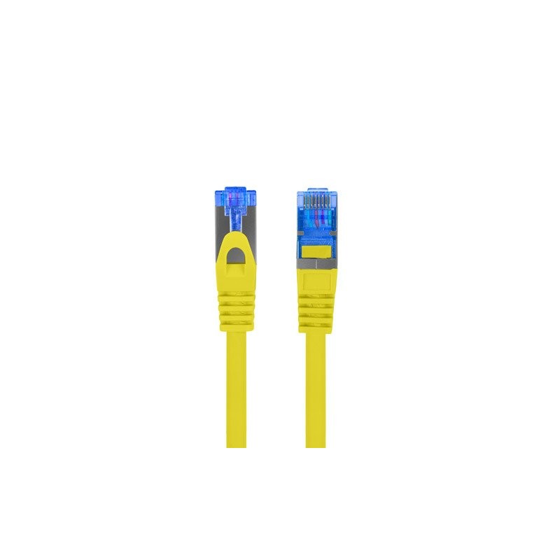 Lanberg PATCHCORD CAT.6A S/FTP LSZH CCA 1M žlutý FLUKE Pass