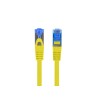 Lanberg PATCHCORD CAT.6A S/FTP LSZH CCA 1M žlutý FLUKE Pass