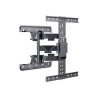 GEMBIRD WM-65RT-01 Držák na TV s možností otáčení a naklápění, pro úhlopříčky 32–65", VESA max 600×400 mm, nosnost 35 kg