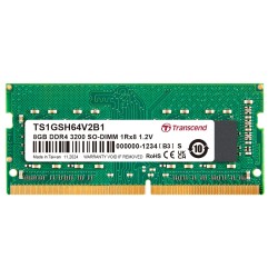 Transcend paměť 8GB SODIMM DDR4 3200 1Rx8 (1Gx8)x8 CL22 1.2V