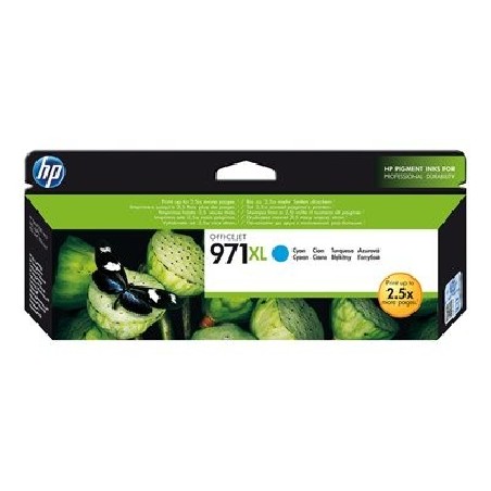 HP 971XL azurová inkoustová kazeta, CN626AE