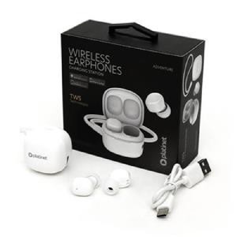 Platinet Wireless Headphones With Mic ANC + Enc Bluetooth Slim STYLE Grey
