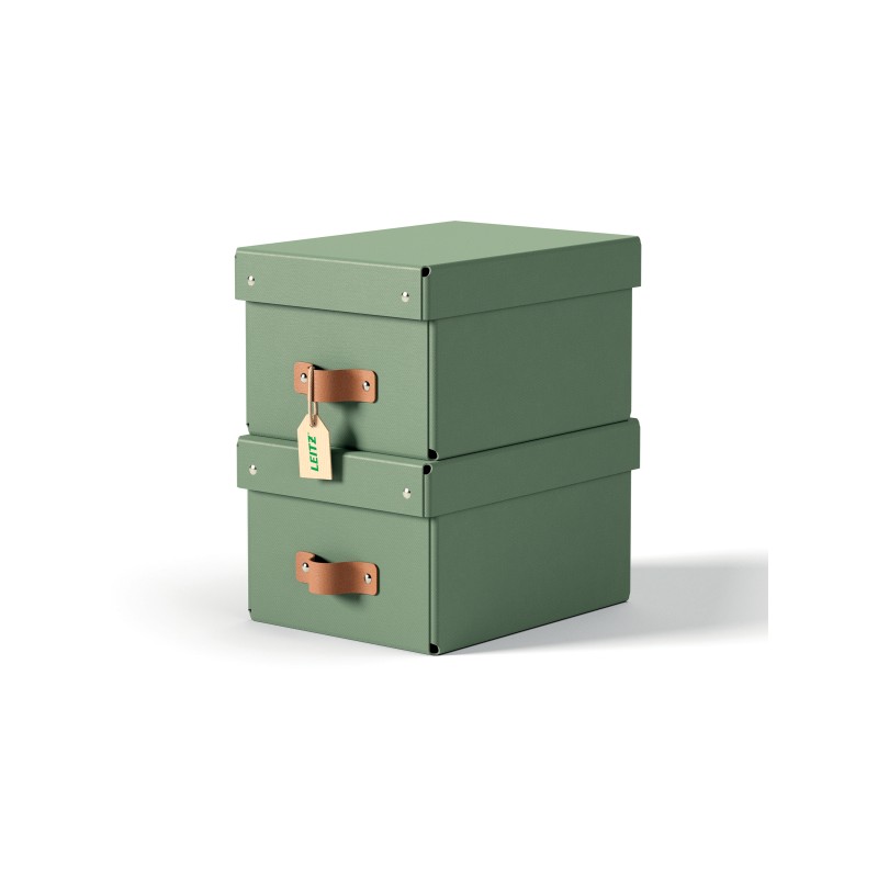 LEITZ úložný box, karton, velikost S, 2 ks zelený