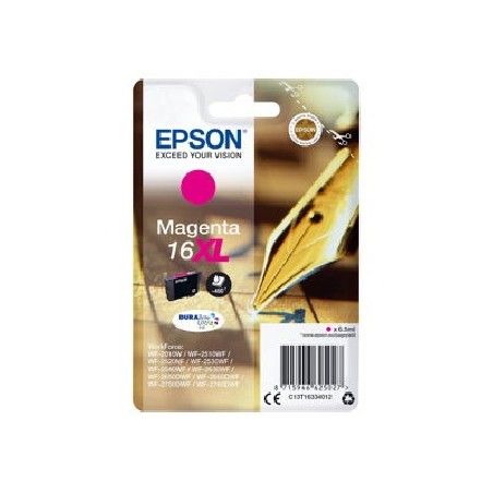Epson Singlepack Magenta 16XL DURABrite Ultra Ink