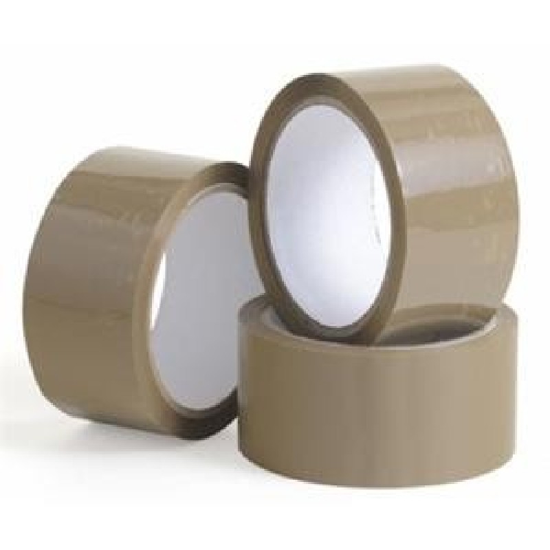 Europapier Lepicí páska - hnědá, šíre 48mm, návin 60m