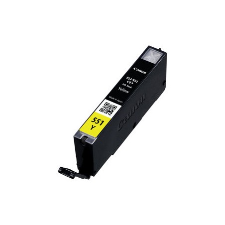 Canon CARTRIDGE CLI-551Y žlutá pro Pixma iP, Pixma iX, Pixma MG a Pixma MX 6850, 725, 7250, 925, 8750, 5450, 5550, 5650, 5655