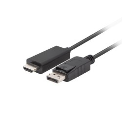 LANBERG DISPLAYPORT(M) V1.1 - HDMI(M) KABEL 1M ČERNÝ