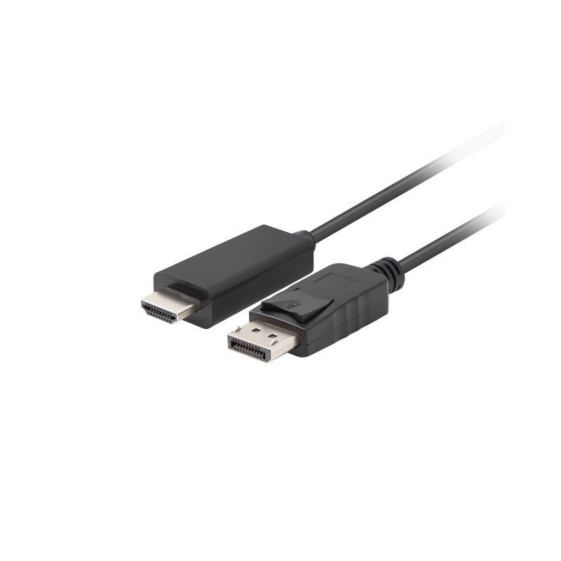 LANBERG DISPLAYPORT(M) V1.1 - HDMI(M) KABEL 1M ČERNÝ