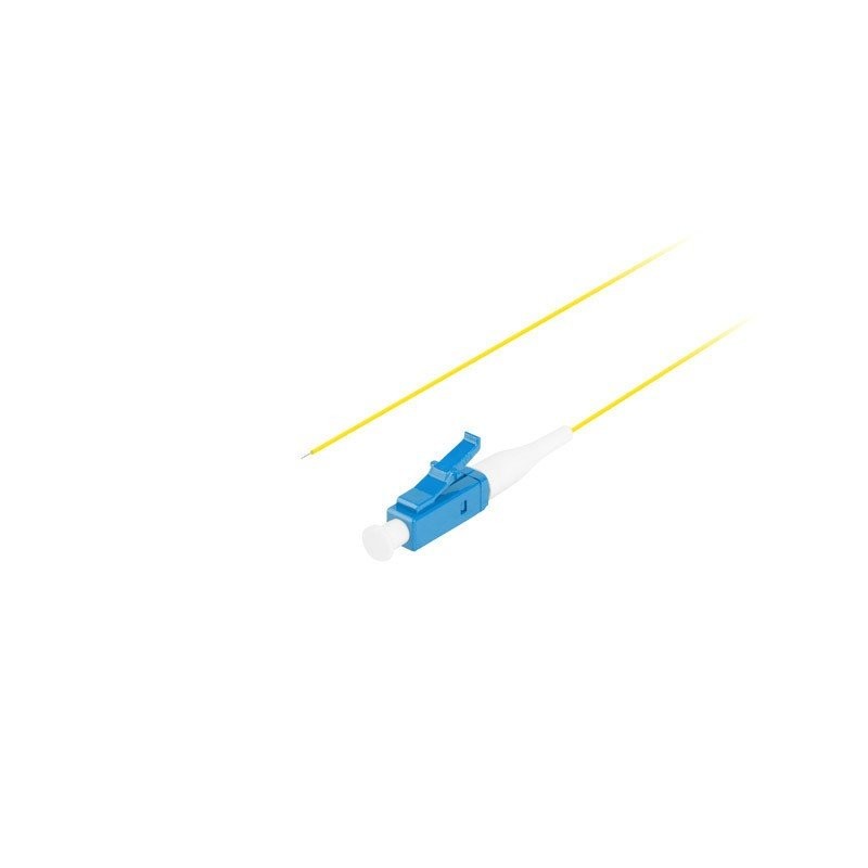 LANBERG PIGTAIL OPTICKÉ VLÁKNO SM LC/UPC EASY STRIP 9/125 G657A1 2M ŽLUTÁ