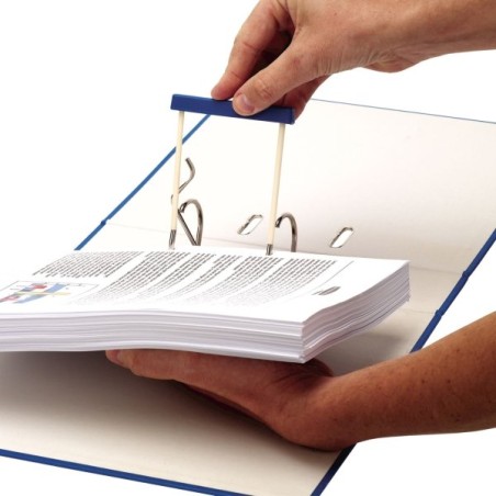 Fellowes Archivační spona PRO s přenašečem, délka 100 mm, (100ks), bílá