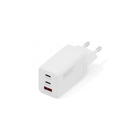 DIGITUS USB Nabíječka GaN 67W, 2x USB-C, 1x USB-A