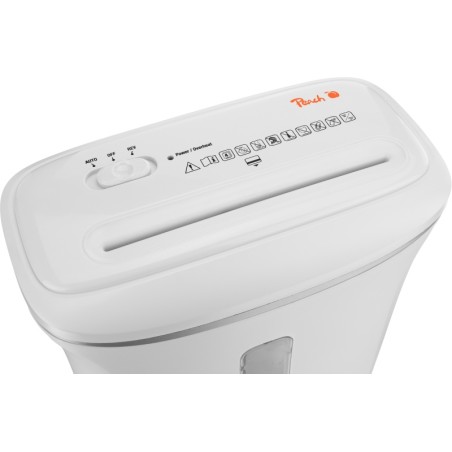 PEACH skartovač Micro Cut PS600-70, P-5, 55dB, 10 listů, autostart, 18 L koš