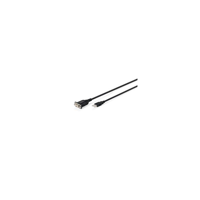 DIGITUS USB 2.0 na RS232 adaptér, 1,8m, černý