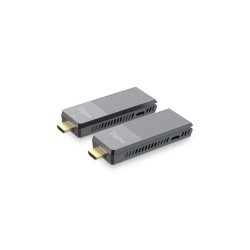 DIGITUS 4K/60Hz Wireless HDMI Extender Set, 150m, grey