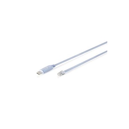 DIGITUS USB 2.0 na RJ45 konzolový kabel, 1,8m, bílý