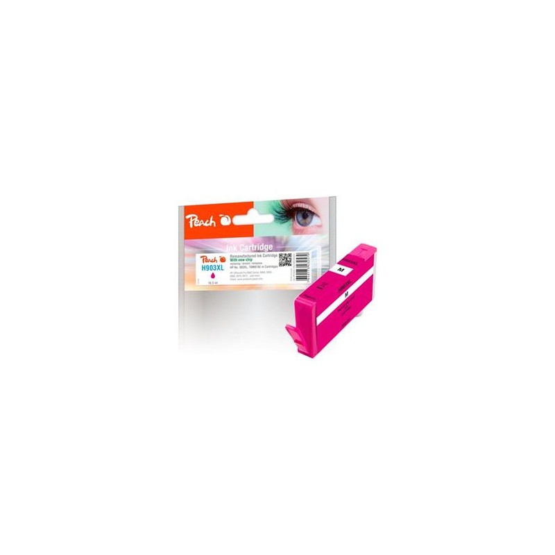 PEACH kompatibilní cartridge HP No. 903XL, purpurová, T6M07AE OEM chip