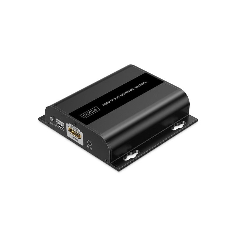 DIGITUS HDMI IP PoE receiver, 4K/60Hz