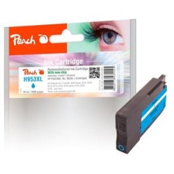 PEACH kompatibilní cartridge HP No. 953XL, azurová, F6U16AE, 20ml PI300929