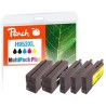 PEACH kompatibilní cartridge HP No. 953XL, Multi-Pack-Plus, 2x bk, 1x c,m,y 2x43/3x20ml