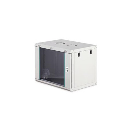 DIGITUS DN-37104 Nástěnná skříň 9U, Dynamic-N, 19", 600x450mm, nesmontovaná, šedá (RAL 7035)