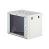 DIGITUS DN-37104 Nástěnná skříň 9U, Dynamic-N, 19", 600x450mm, nesmontovaná, šedá (RAL 7035)