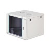 DIGITUS DN-37106 Nástěnná skříň 9U, Dynamic-N, 19", 600x600mm, nesmontovaná, šedá (RAL 7035)