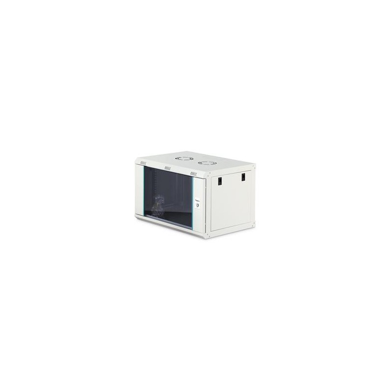 DIGITUS DN-37100 Nástěnná skříň 7U, Dynamic-N, 19", 600x400mm, nesmontovaná, šedá (RAL 7035)