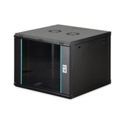 DIGITUS DN-37107 Nástěnná skříň 9U, Dynamic-N, 19", 600x600mm, nesmontovaná černá (RAL 9005)