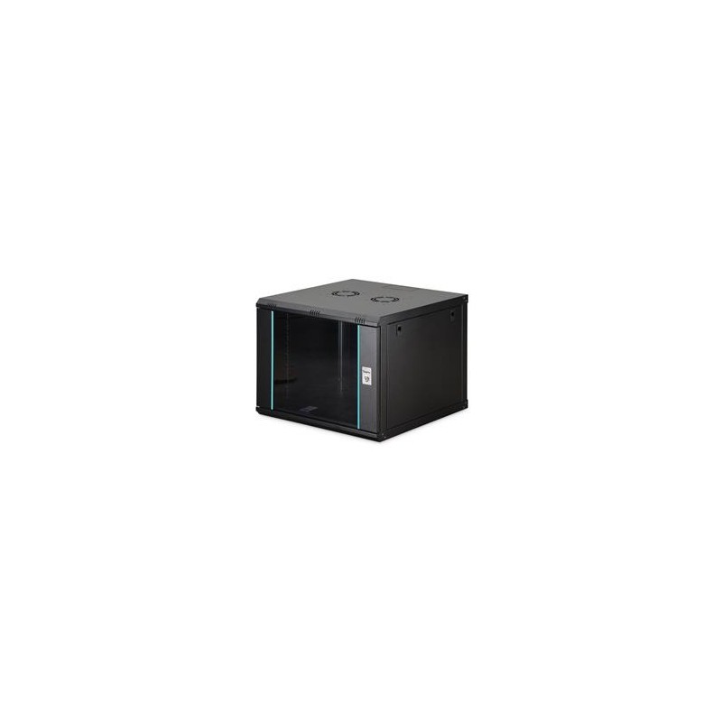 DIGITUS DN-37107 Nástěnná skříň 9U, Dynamic-N, 19", 600x600mm, nesmontovaná černá (RAL 9005)
