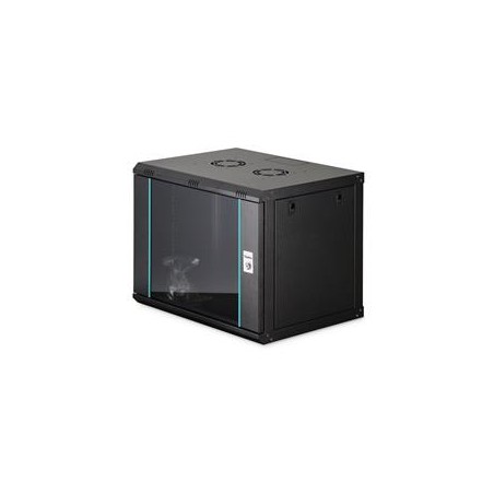 DIGITUS DN-37105 Nástěnná skříň 9U, Dynamic-N, 19", 600x450mm, nesmontovaná černá (RAL 9005)