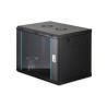 DIGITUS DN-37105 Nástěnná skříň 9U, Dynamic-N, 19", 600x450mm, nesmontovaná černá (RAL 9005)