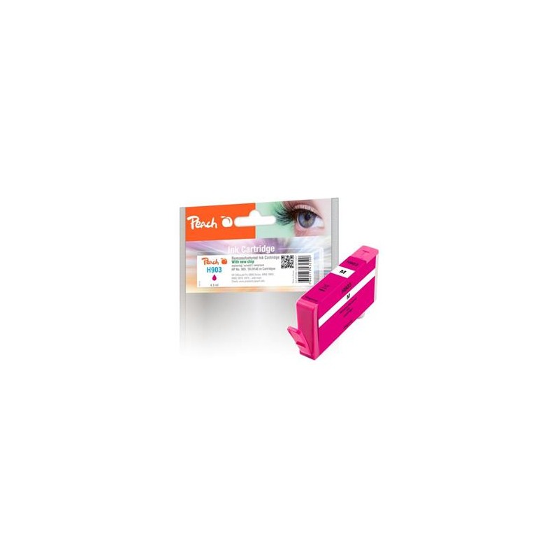 PEACH kompatibilní cartridge HP No. 903, purpurová, T6L91AE, OEM čip