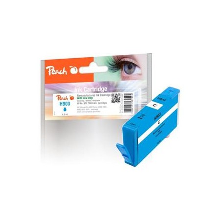 PEACH kompatibilní cartridge HP No. 903, azurová, T6L87AE, OEM čip