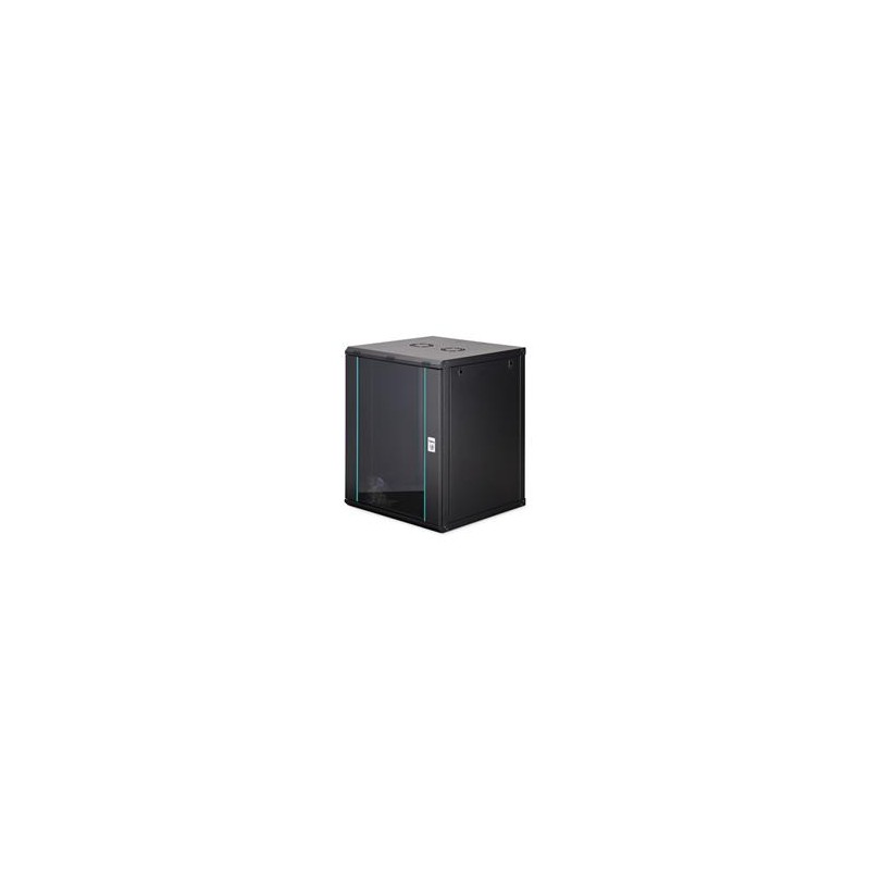 DIGITUS DN-37115 Nástěnná skříň 16U, Dynamic-N, 19", 600x600mm, nesmontovaná černá (RAL 9005)