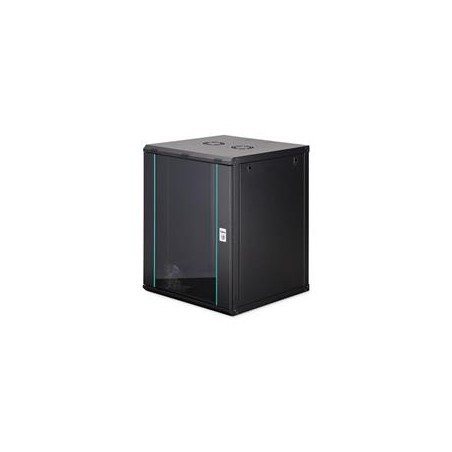 DIGITUS DN-37115 Nástěnná skříň 16U, Dynamic-N, 19", 600x600mm, nesmontovaná černá (RAL 9005)