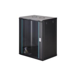 DIGITUS DN-37113 Nástěnná skříň 16U, Dynamic-N, 19", 600x450mm, nesmontovaná černá (RAL 9005)