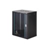 DIGITUS DN-37113 Nástěnná skříň 16U, Dynamic-N, 19", 600x450mm, nesmontovaná černá (RAL 9005)