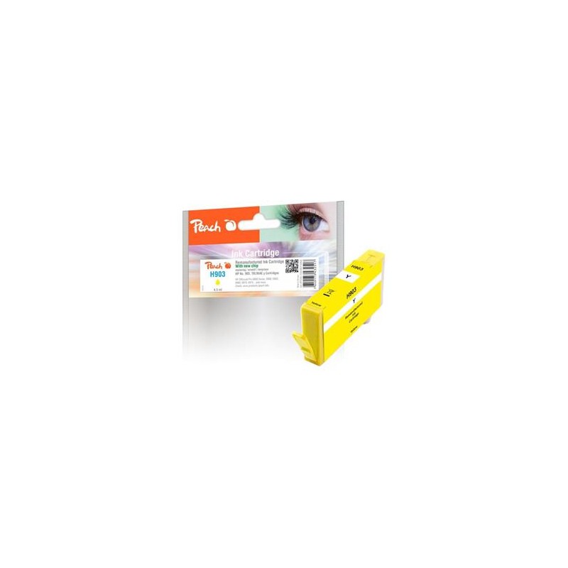 PEACH kompatibilní cartridge HP No. 903, žlutá, T6L95AE, OEM čip