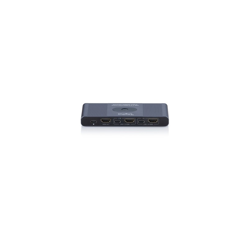 DIGITUS DS-12855 KVM Switch, 2portový, HDMI, USB 4K60Hz, Core Line