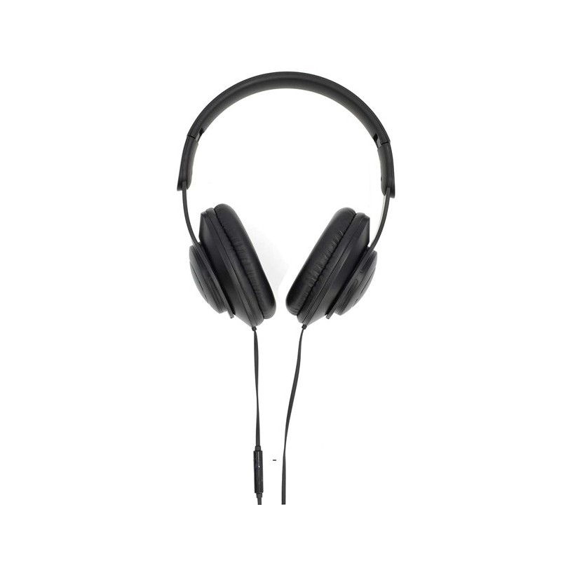 Nedis HPWD5024BK - Kabelová Sluchátka | Přes Uši | USB-C | Délka kabelu 1.2 m | Ovládání Hlasitosti | Černá