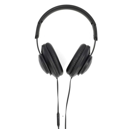 Nedis HPWD5024BK - Kabelová Sluchátka | Přes Uši | USB-C | Délka kabelu 1.2 m | Ovládání Hlasitosti | Černá