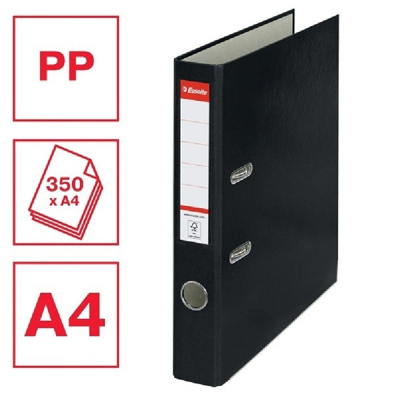Esselte Economy A4 50 mm černý