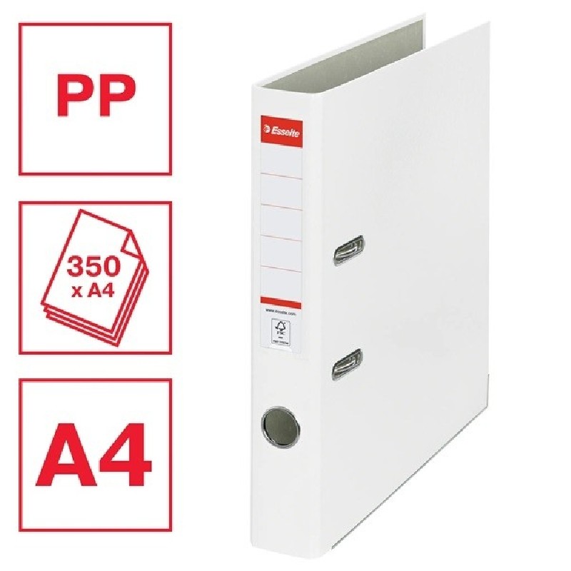 Esselte Economy A4 50 mm bílý