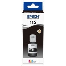EPSON ink čer 112 EcoTank Pigment Black ink bottle, ČB 7500 stran
