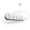 CONNECT IT prodlužovací kabel PowerRex3 , 5 zásuvek, 1,5m, s vypínačem (bíla)