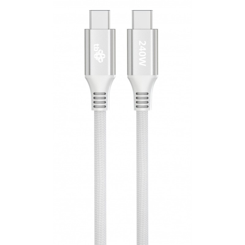 TB Touch USB C - USB C 240W, 1m bilý